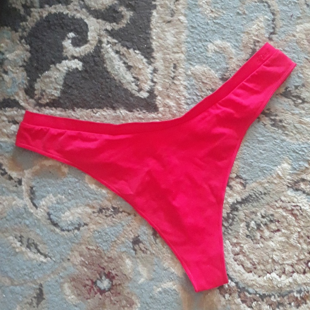 Pink VS thong